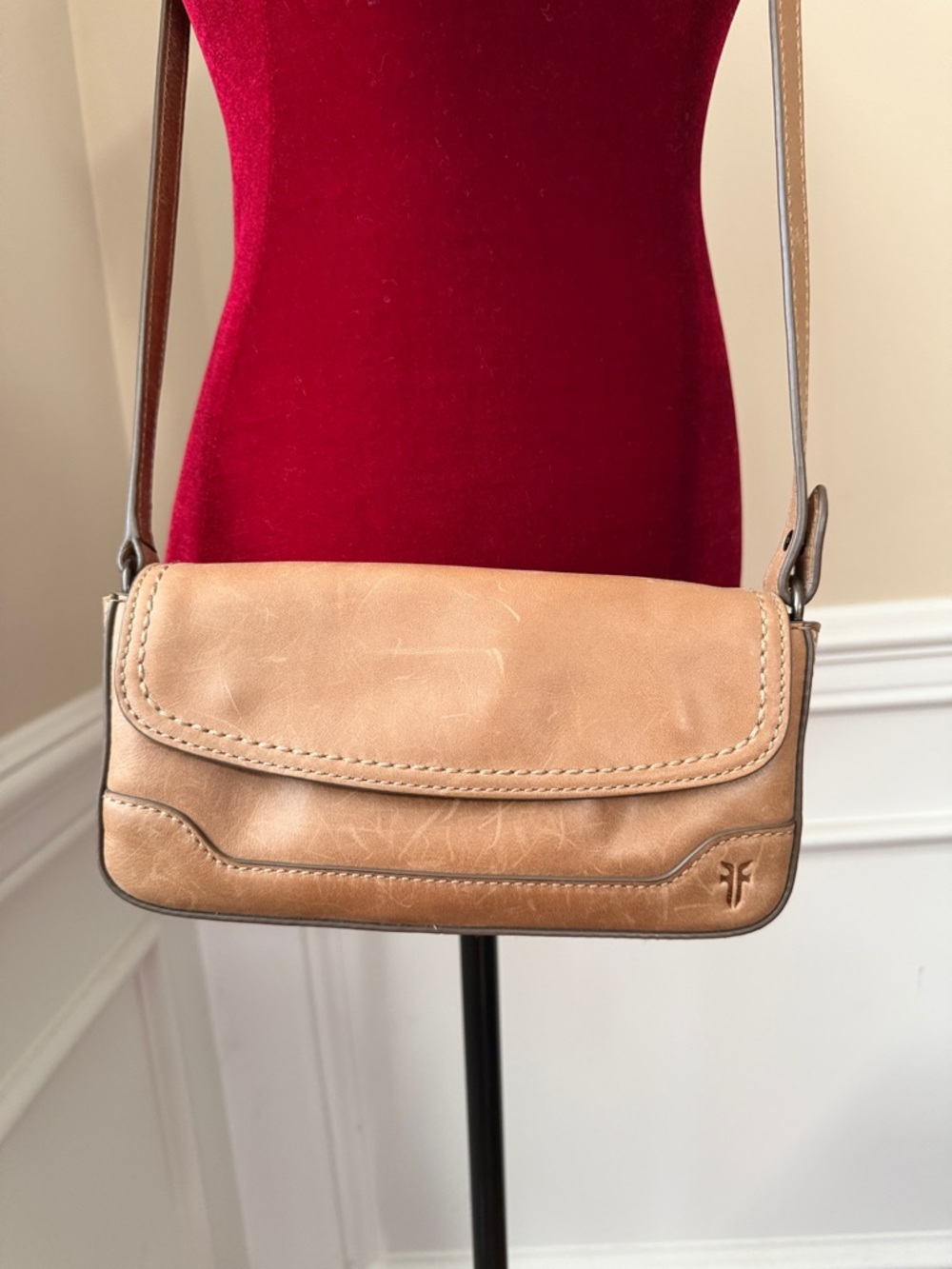 Frye melissa convertible mini flap purse - Picture 2 of 10